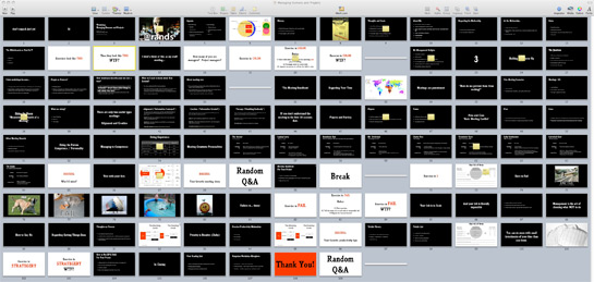Keynote Light Table